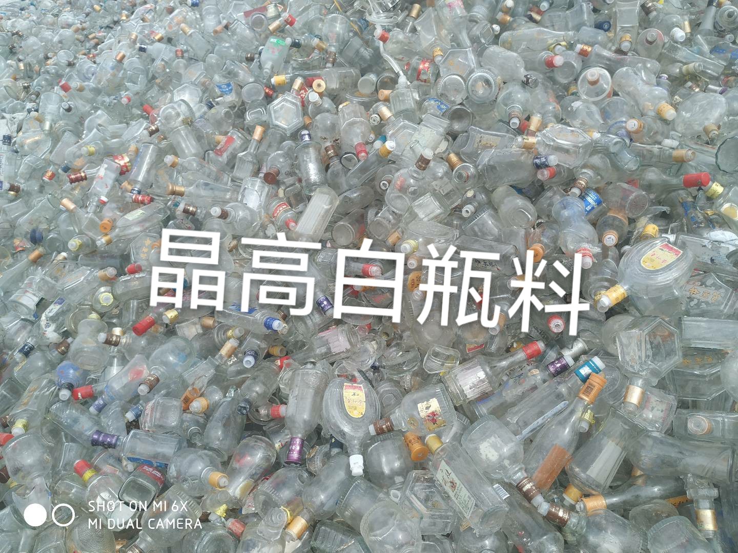 海安晶高白瓶料回收